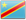 Drapeau du Congo (RDC, ex-Zaïre)